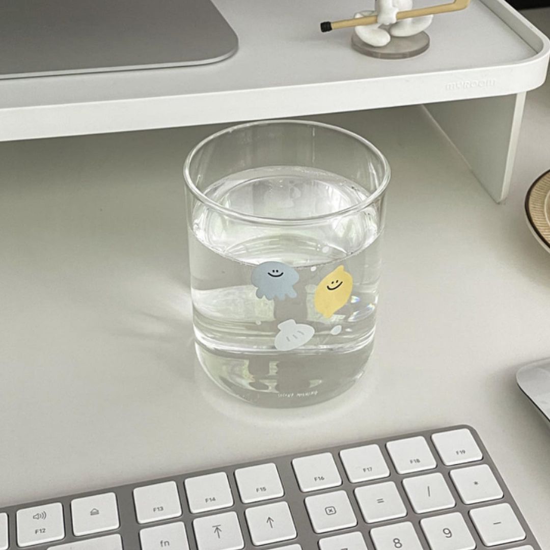 Second Morning Blue May Glass Cup