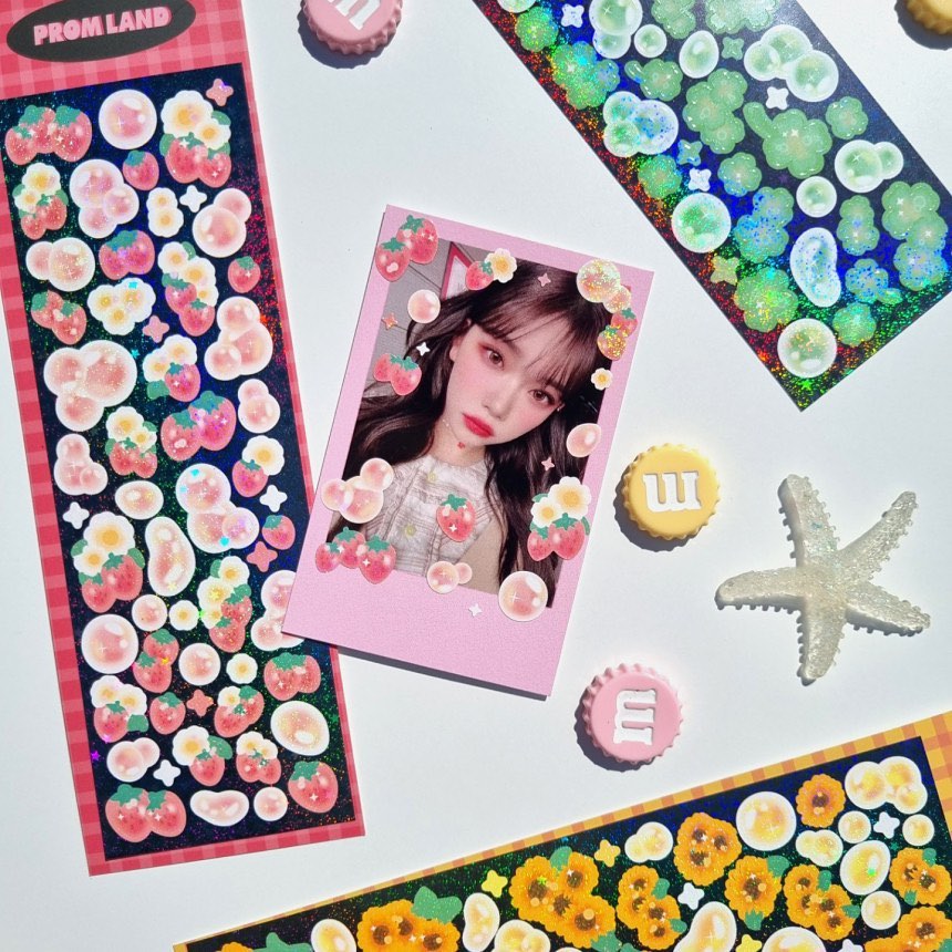 Promland Fairy Flower Series Sticker (6色)