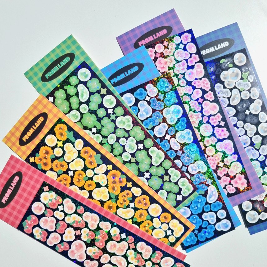 Promland Fairy Flower Series Sticker (6色)
