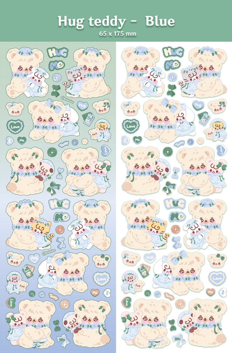 Near and Dear Hey Teddy Sticker (2色)