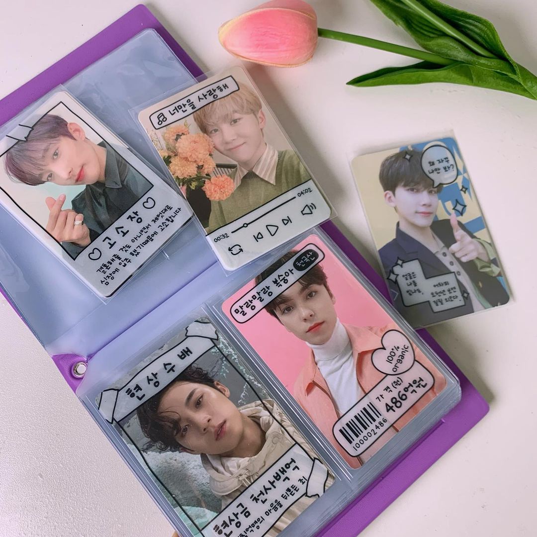 Sooang Studio Photocard Frame Set (Handwriting) (10EA)