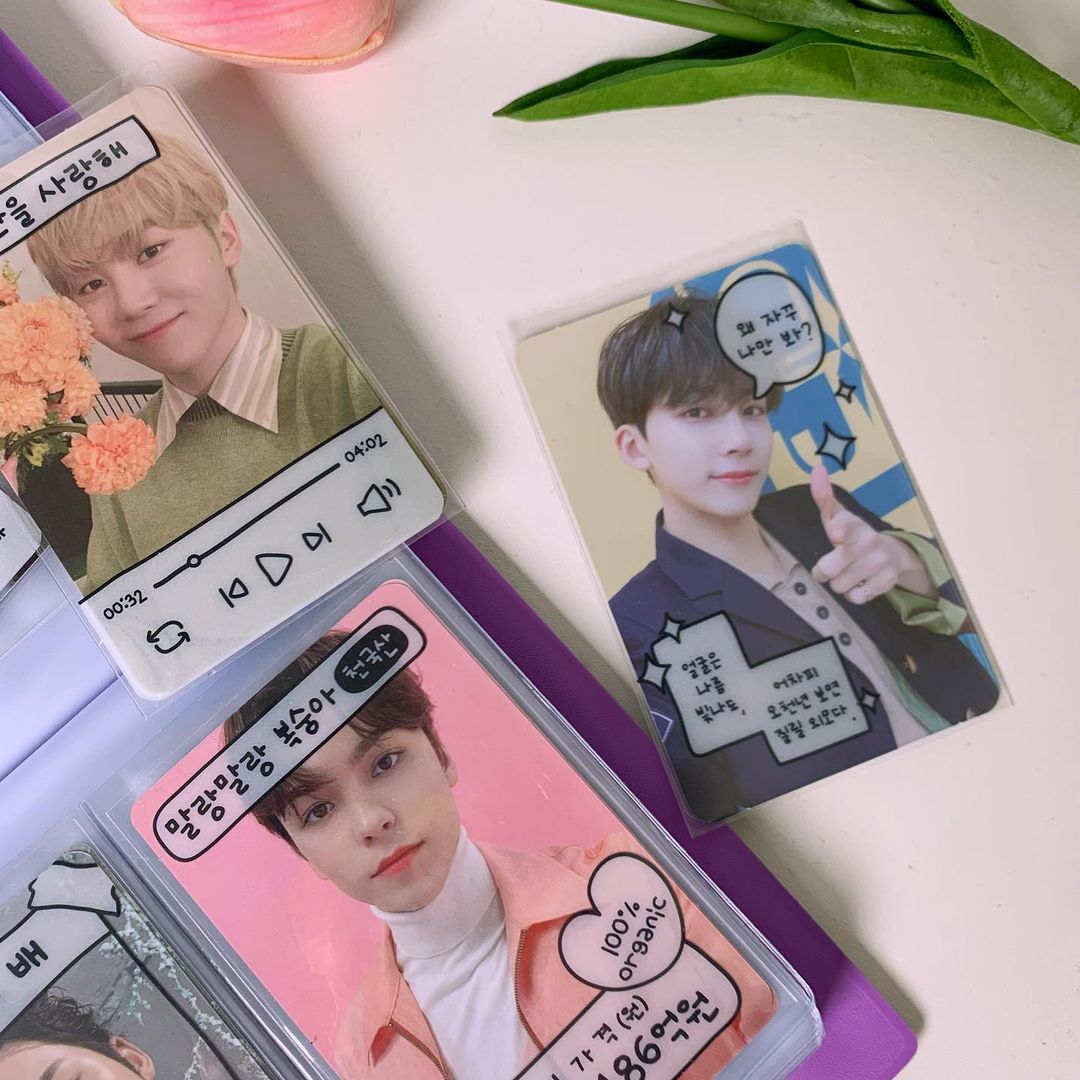 Sooang Studio Photocard Frame Set (Handwriting) (10EA)