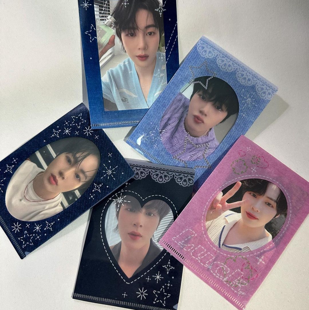 Sooang Studio Denim Photocard Mini L Holder (5P)