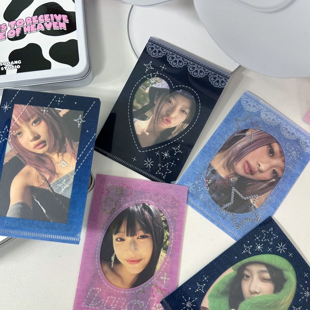 Sooang Studio Denim Photocard Mini L Holder (5P)