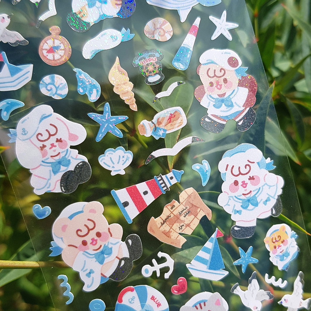 Near and Dear Marine Sticker (2色)