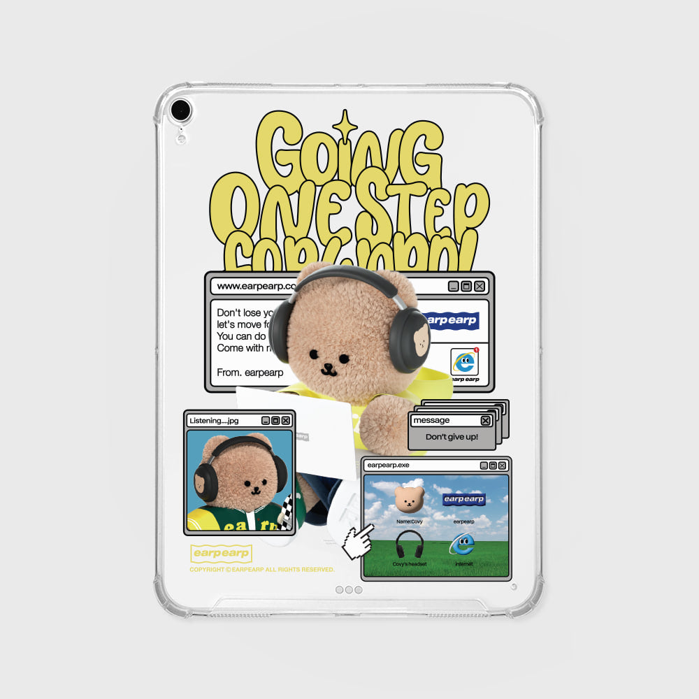 COVY DOT COM WEB VERSION IPAD CLEAR CASE