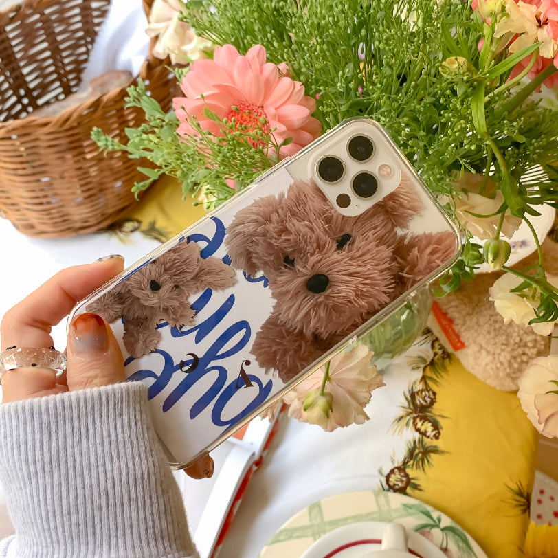 Byemypie Puppy Puppy Phone Case (Hard Jelly 透明殼)