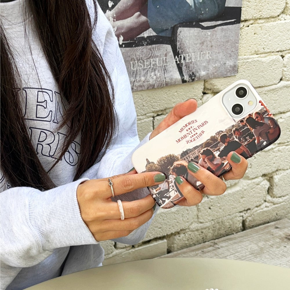 Mademoment Paris In Moment Cafe Terrace Phone Case (Hard 普通硬殼)