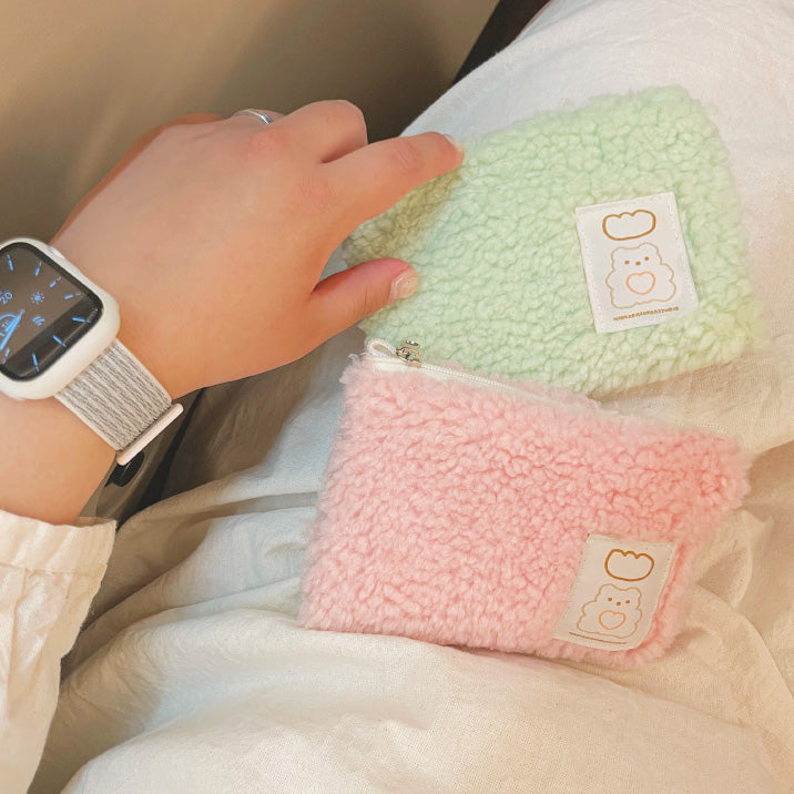 Hookka Hookka Studio Fluffy Card Pouch (3 Color)