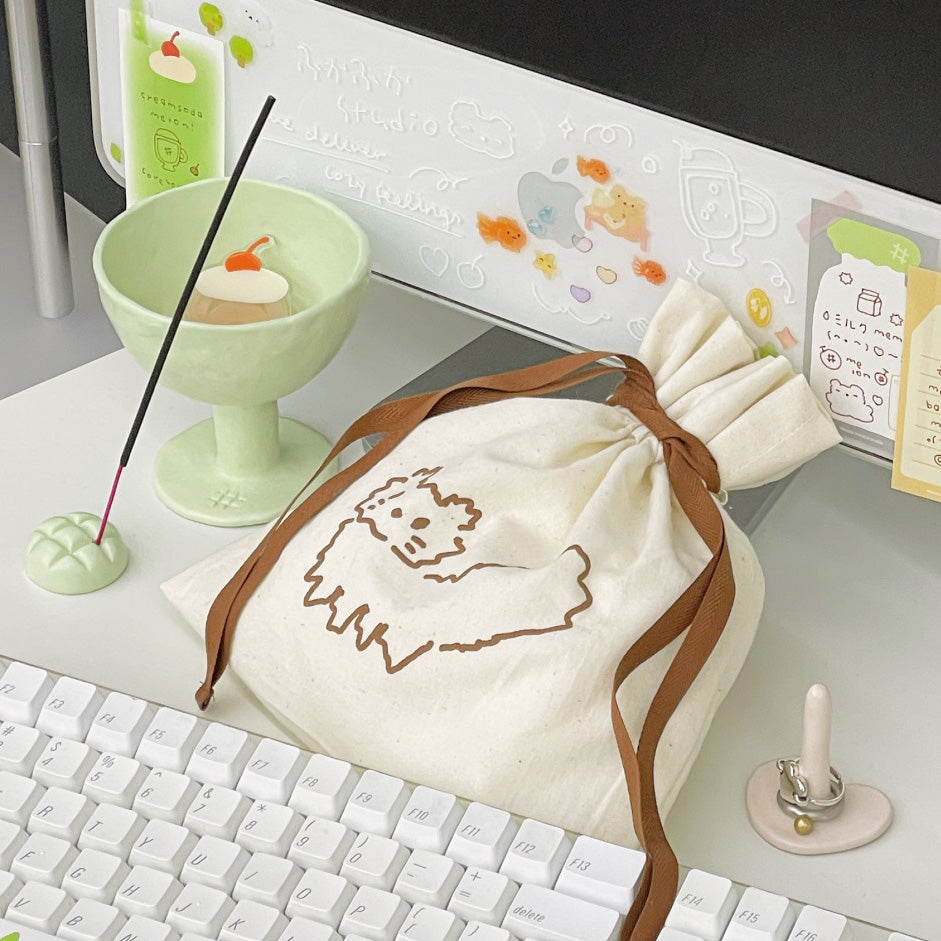 Hookka Hookka Studio Meoww String Pouch