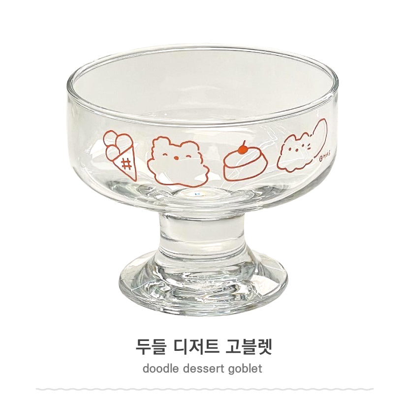 Hookka Hookka Studio Doodle Dessert Globet