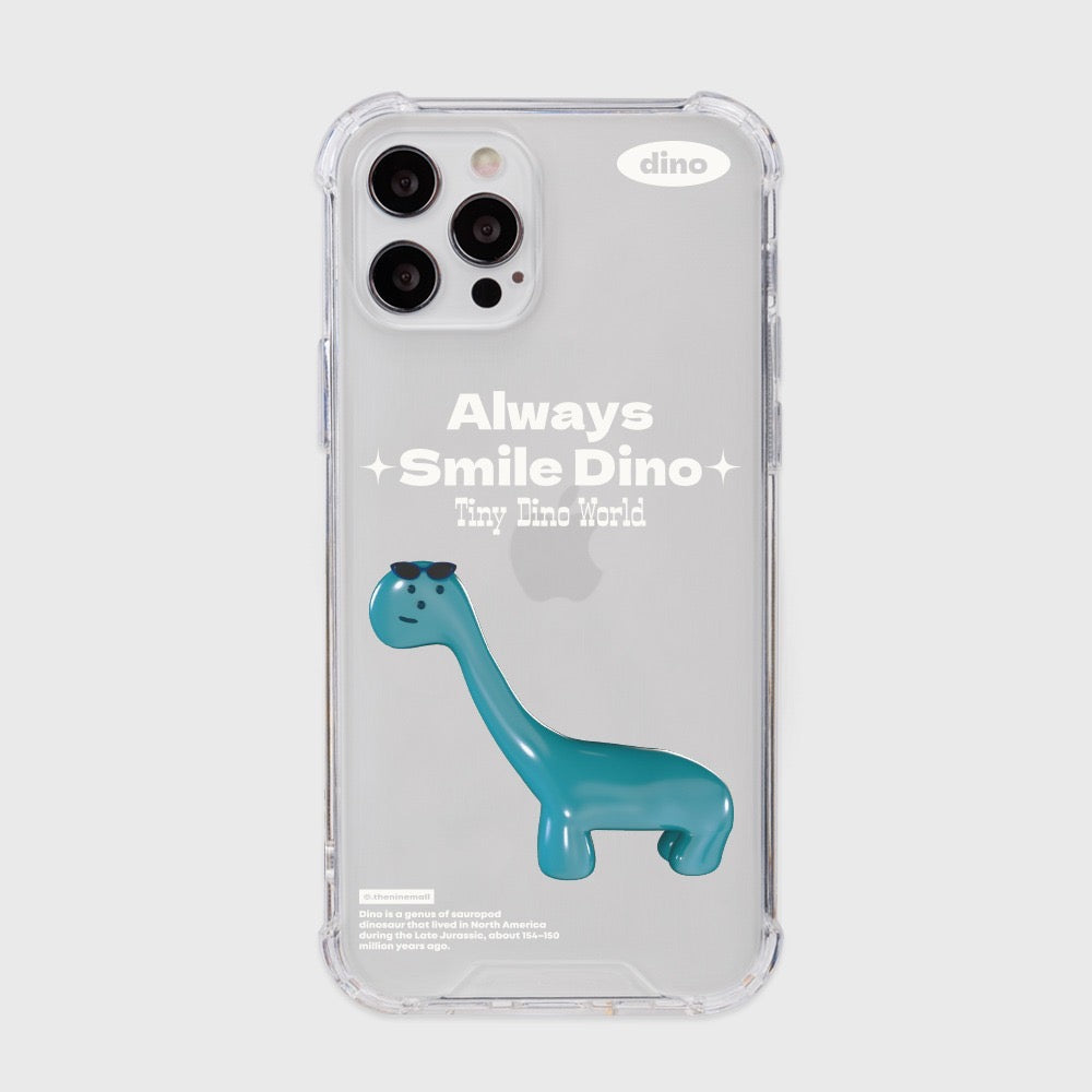Smile Dino Phone Case (Clear/Tank Clear 透明/透明Tank款)