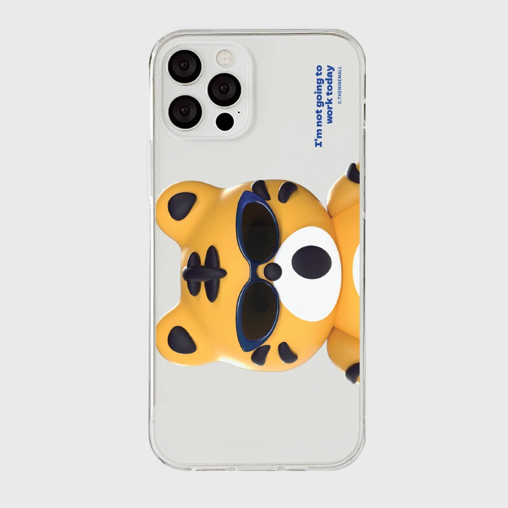 Hey Tiger Holiday Phone Case (Clear 透明殼)
