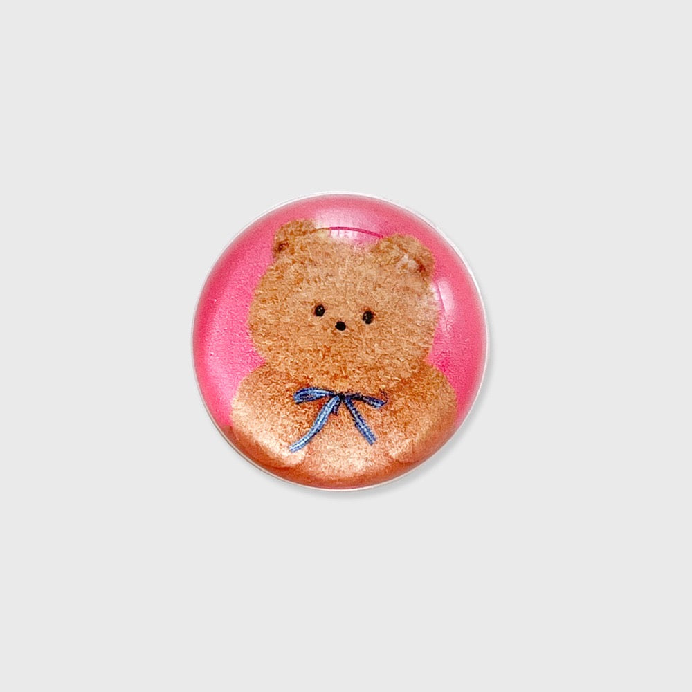 【9折加購✨】Theninemall Ribbon Teddy Gummy (Glass Bead Tok)