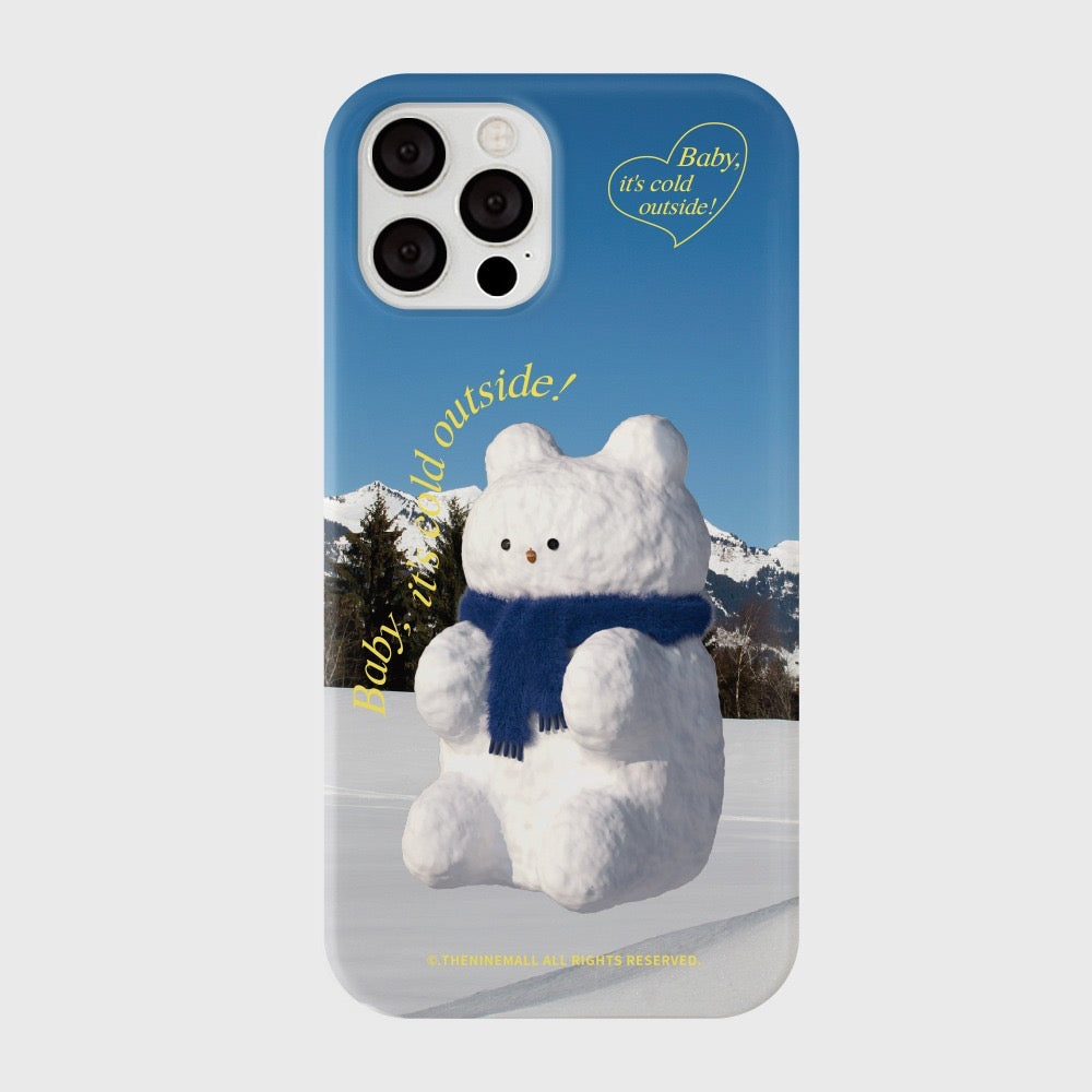 Gummy Snowman Phone Case (Hard 普通硬殼)