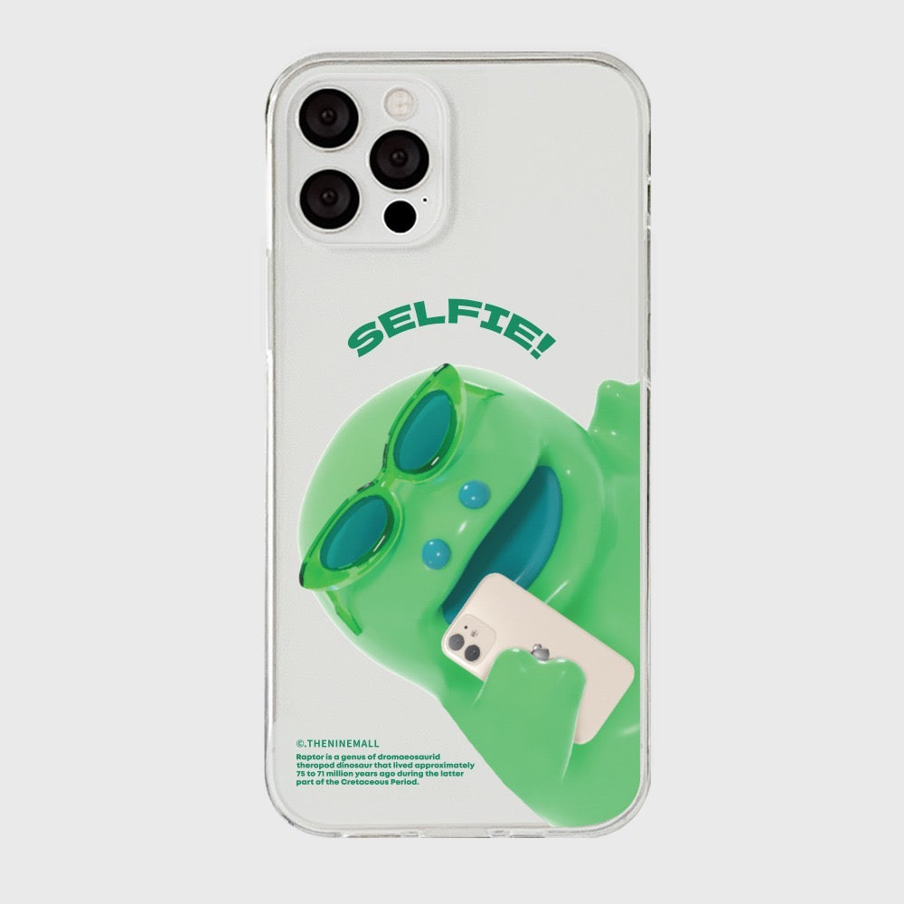 Raptor Big Flash Phone Case (Clear/Tank Clear 透明/透明Tank殼)