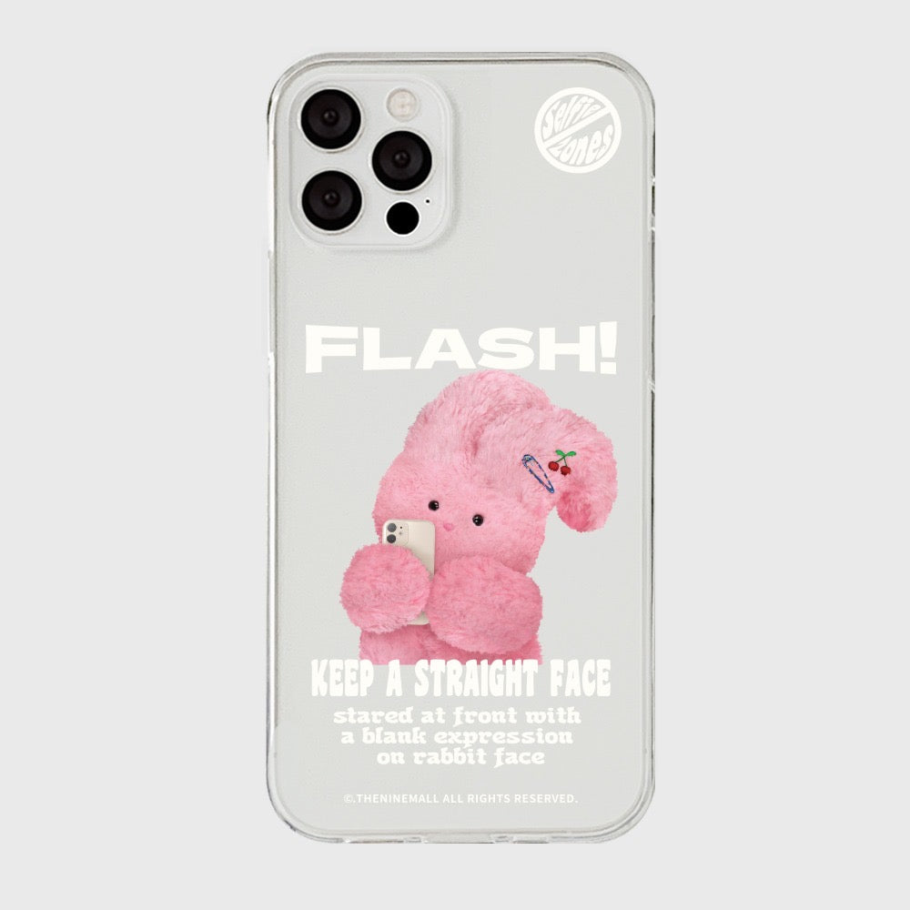 Windy Basic Flash Phone Case (Clear/Tank Clear 透明/透明Tank殼)
