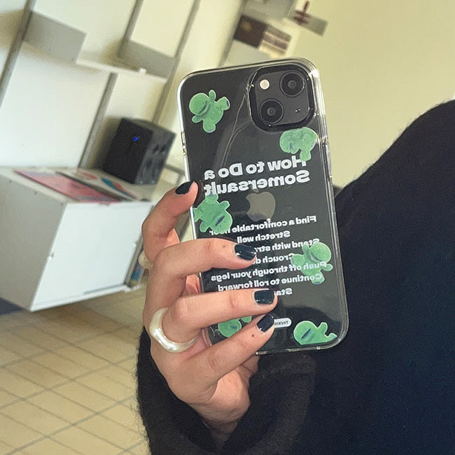 Raptor Tumbling Phone Case (Clear/Tank Clear 透明/透明Tank款)