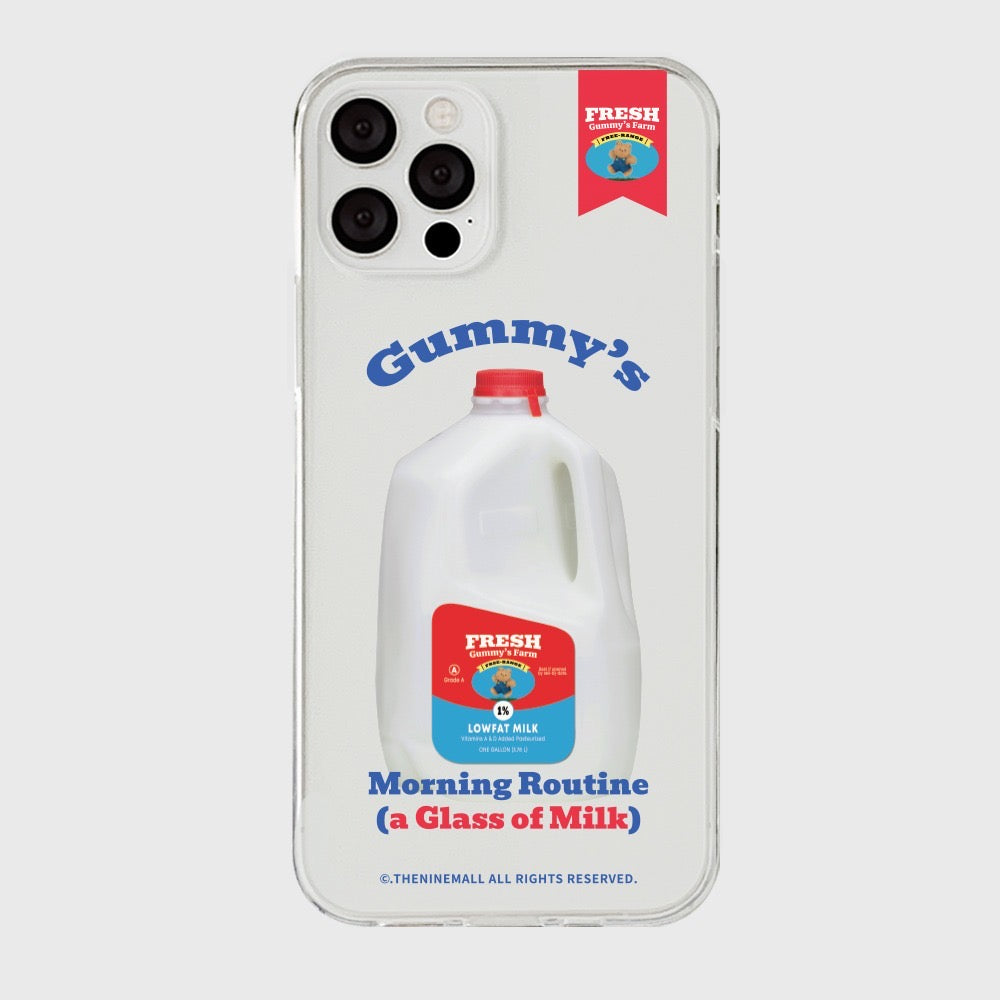 Gummys Milk Phone Case (Clear/Tank Clear 透明/透明Tank款)