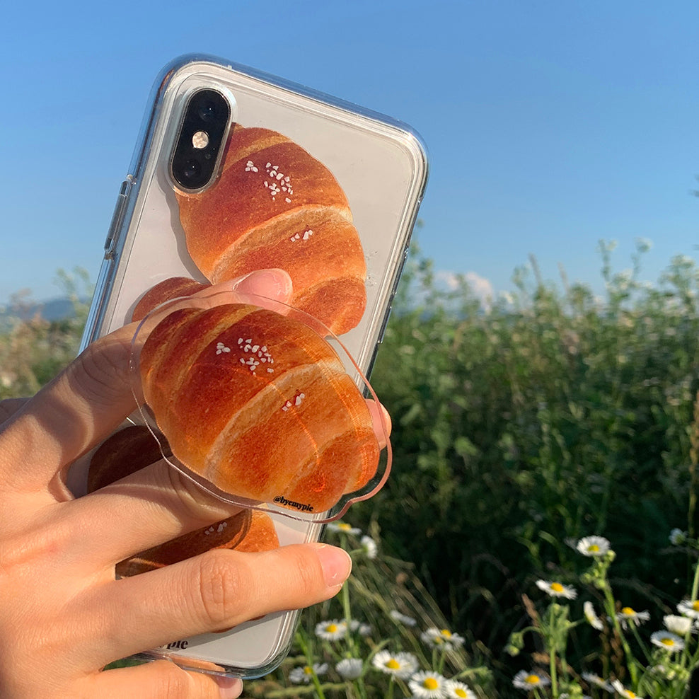 Byemypie Salt Bread Phone Case (Hard Jelly 透明殼)
