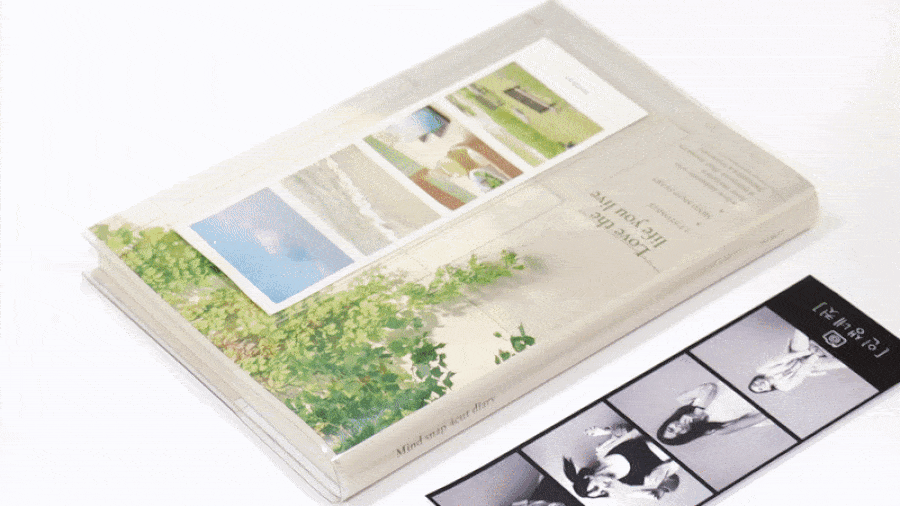 【現貨95折】Indigo Mind Snap 4Cut Diary (萬年款) #Sky