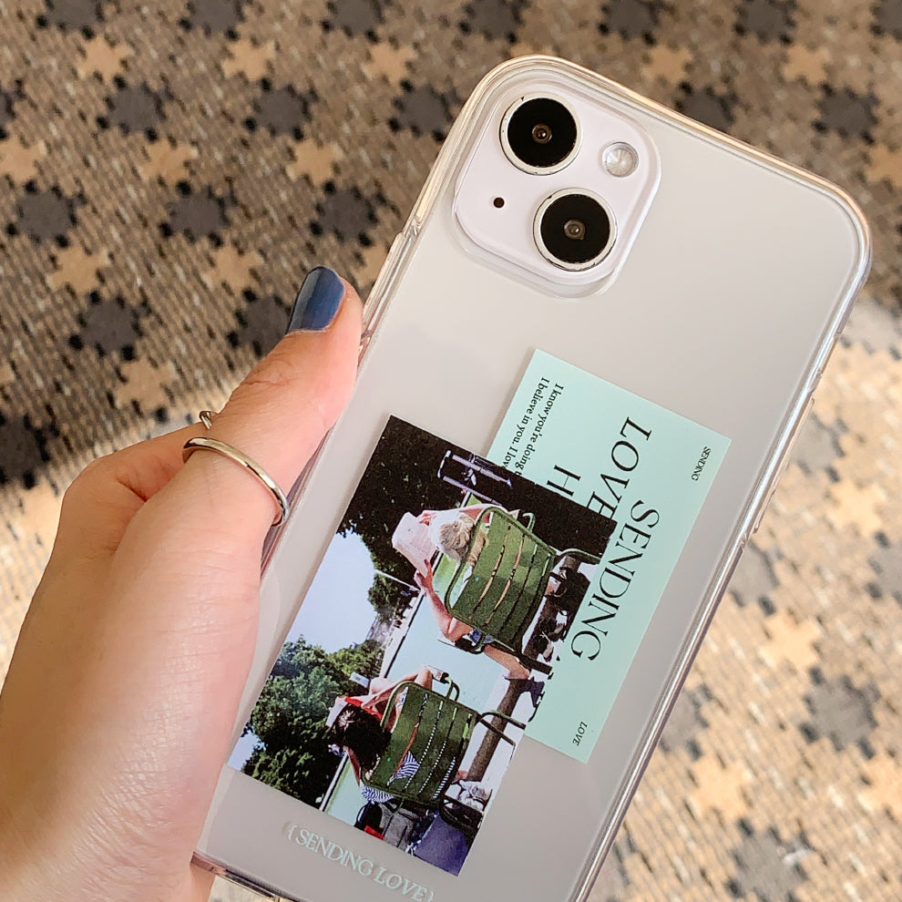Sending Love Phone Case (Clear/Tank 透明/透明Tank款)