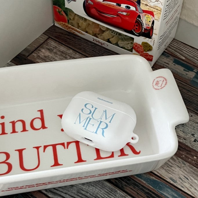 Summer Mood Lettering Airpods Case (Hard 硬殼)