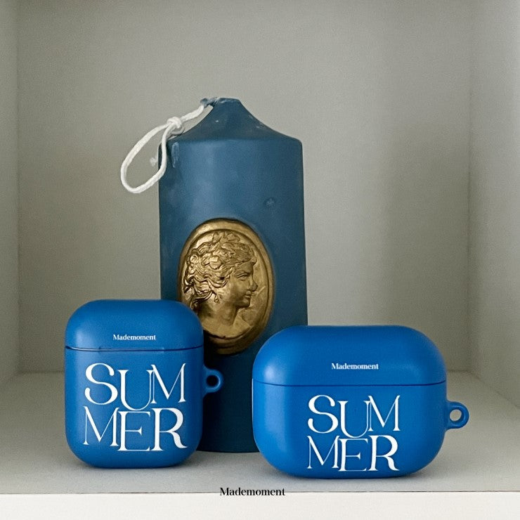Summer Mood Lettering Airpods Case (Hard 硬殼)