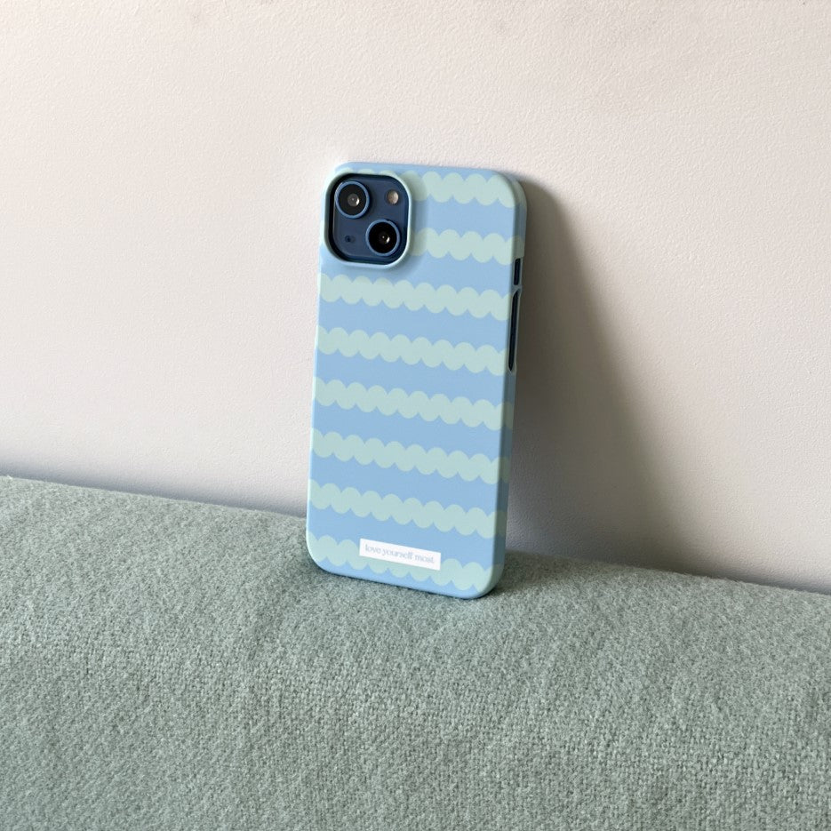 Candy Waves Pattern Phone Case (Hard 普通硬殼) (2色)