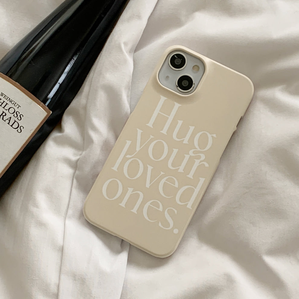 Hug Love Phone Case (Hard 普通硬殼) (3色)