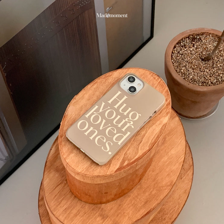 Hug Love Phone Case (Hard 普通硬殼) (3色)