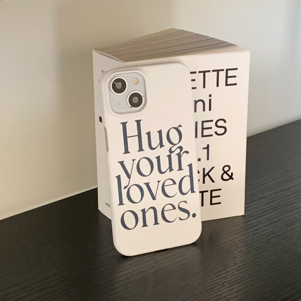 Hug Love Phone Case (Hard 普通硬殼) (3色)