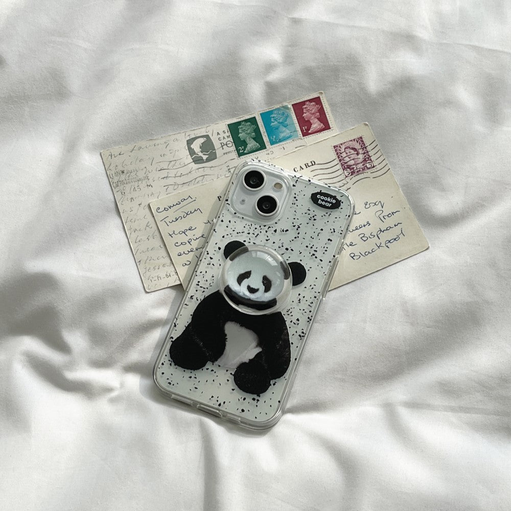 Cookie Bear Phone Case (Clear/Tank 透明/透明Tank款) (2款)