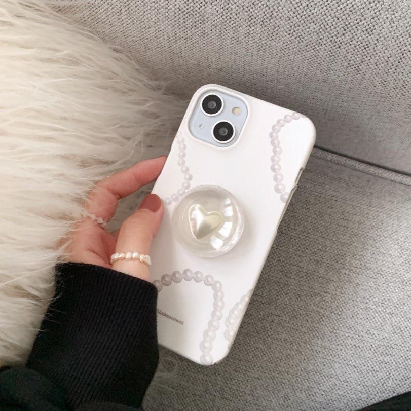 Mademoment Pearl Chain Phone Case (Hard 普通硬殼)