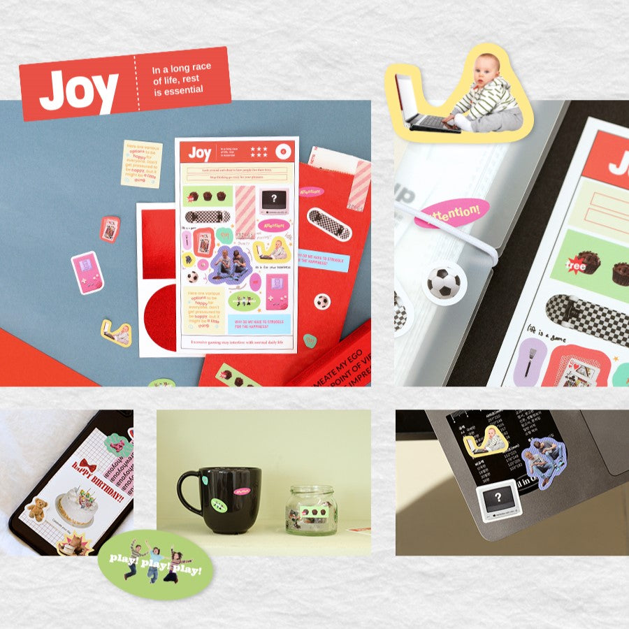 Indigo Storage Magazine Sticker Pack (10EA)