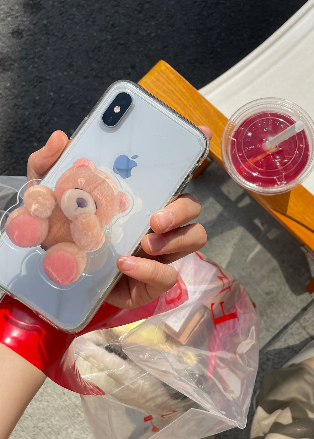 Byemypie Pink Jelly Bear Tok