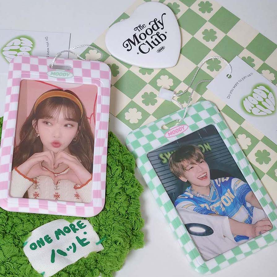 Moody Checkerboard Photocard Holder (7款)