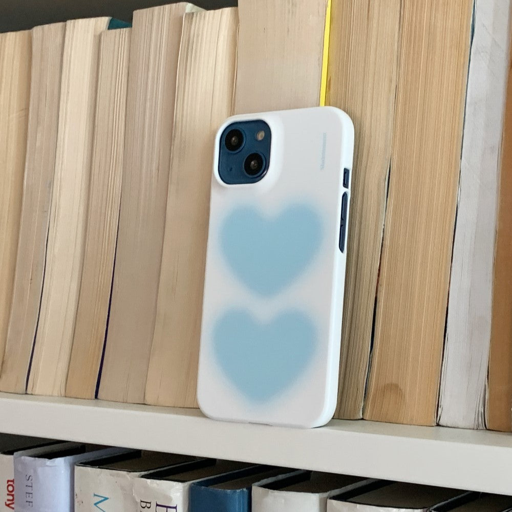 Big Heart Gradation Phone Case (Hard 普通硬殼) (2色)