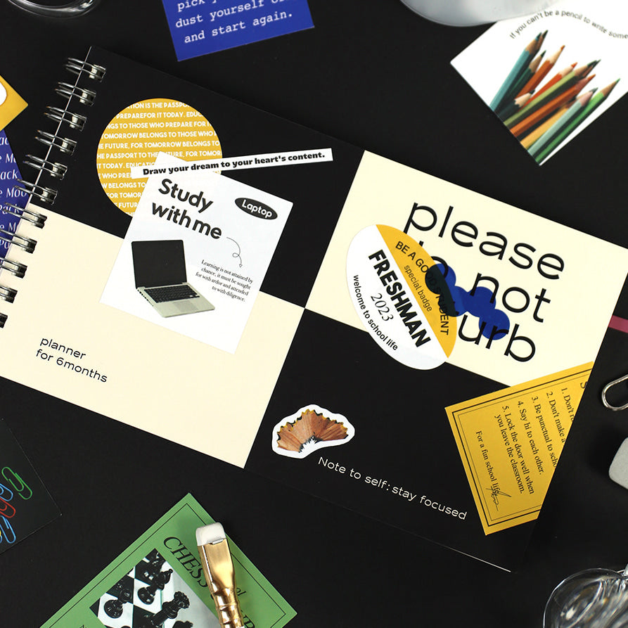 Paperian Nice Mood Sticker Pack -School (30EA)