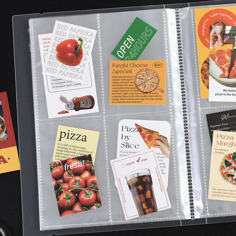 Paperian Nice Mood Sticker Pack -Pizzaria (30EA)