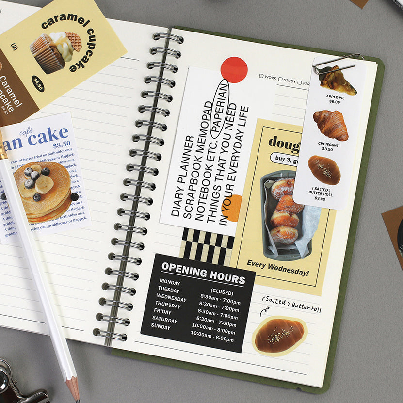 Paperian Nice Mood Sticker Pack -Coffee (30EA)