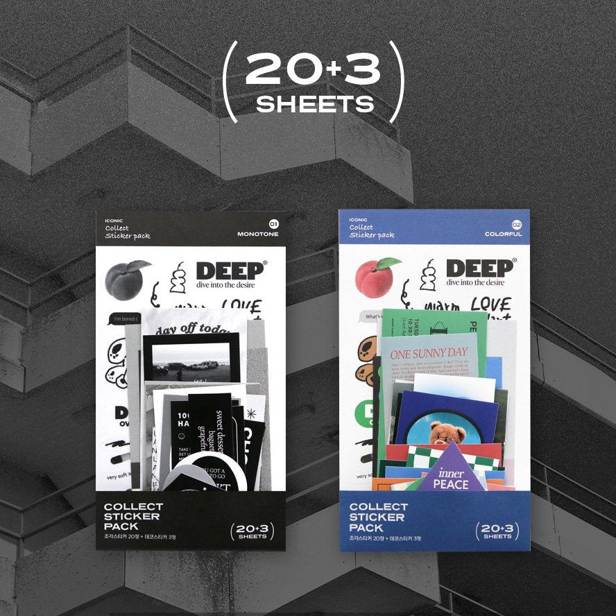 Iconic Collect Sticker Pack (23 Sheets)