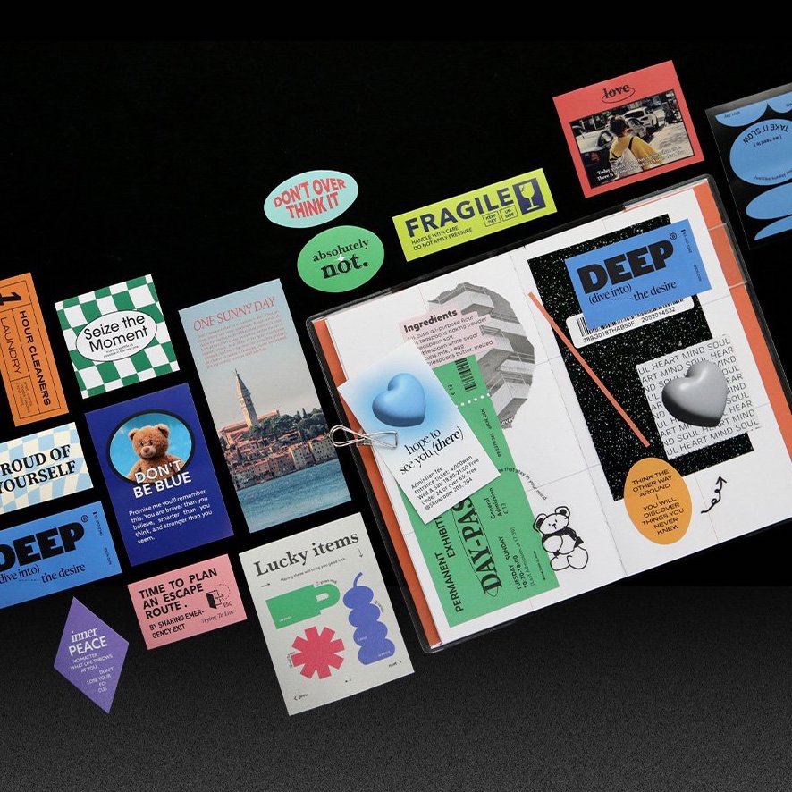 Iconic Collect Sticker Pack (23 Sheets)