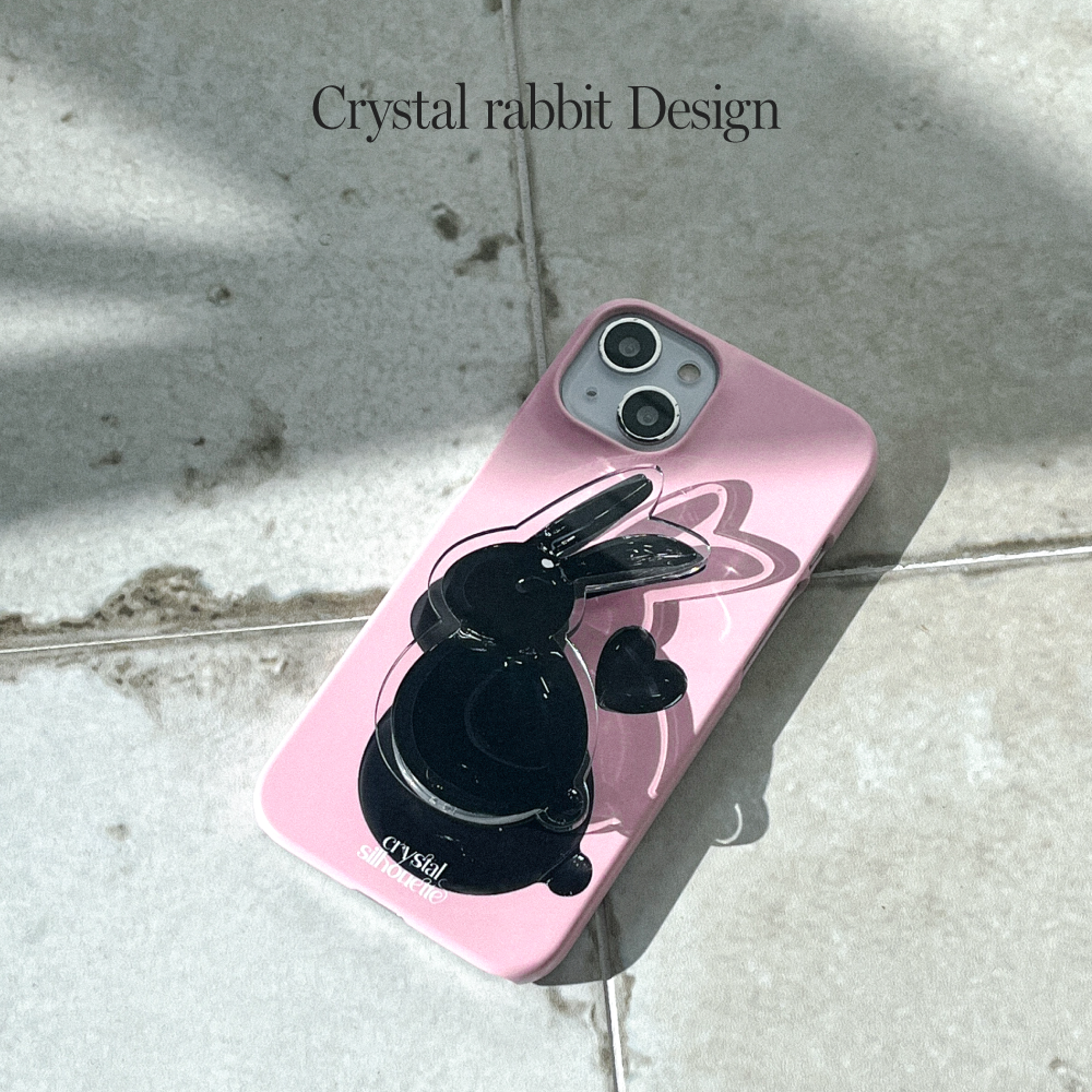 【9折加購】Mademoment Crystal Rabbit Acrylic Tok