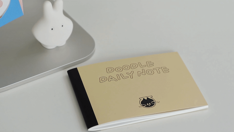 【Set買優惠✨】Iconic Doodle Daily Mini Note (6款)