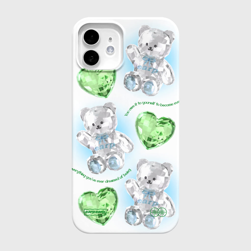 CRYSTAL MERRY PATTERN-GREEN (Hard 硬殼)