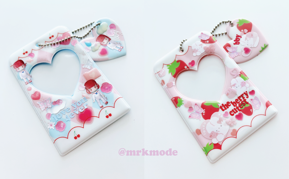 Borahstudio Photocard Holder (Strawberry/Cherry)