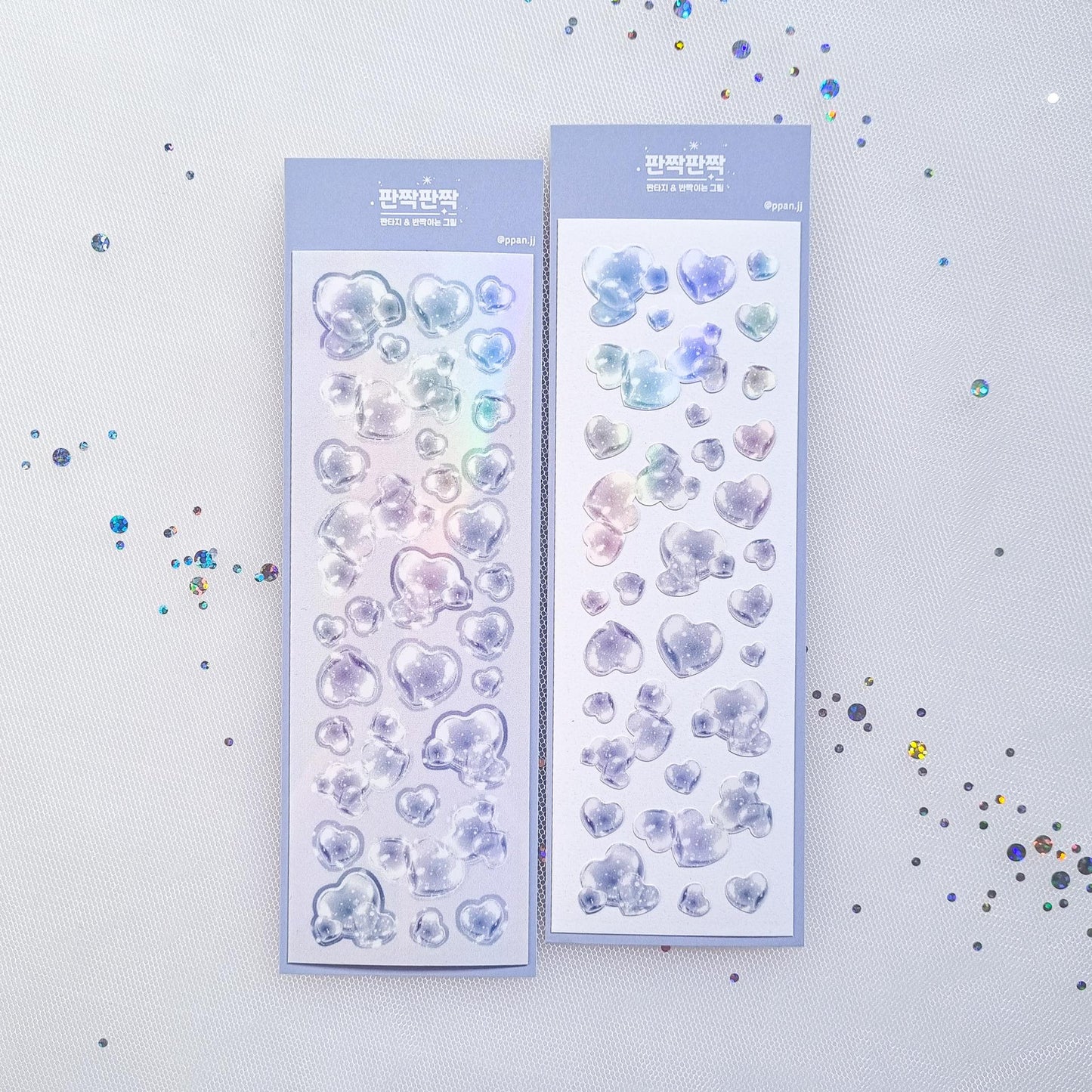 Ppanjj NEW Heart Bubble Sticker (8色)