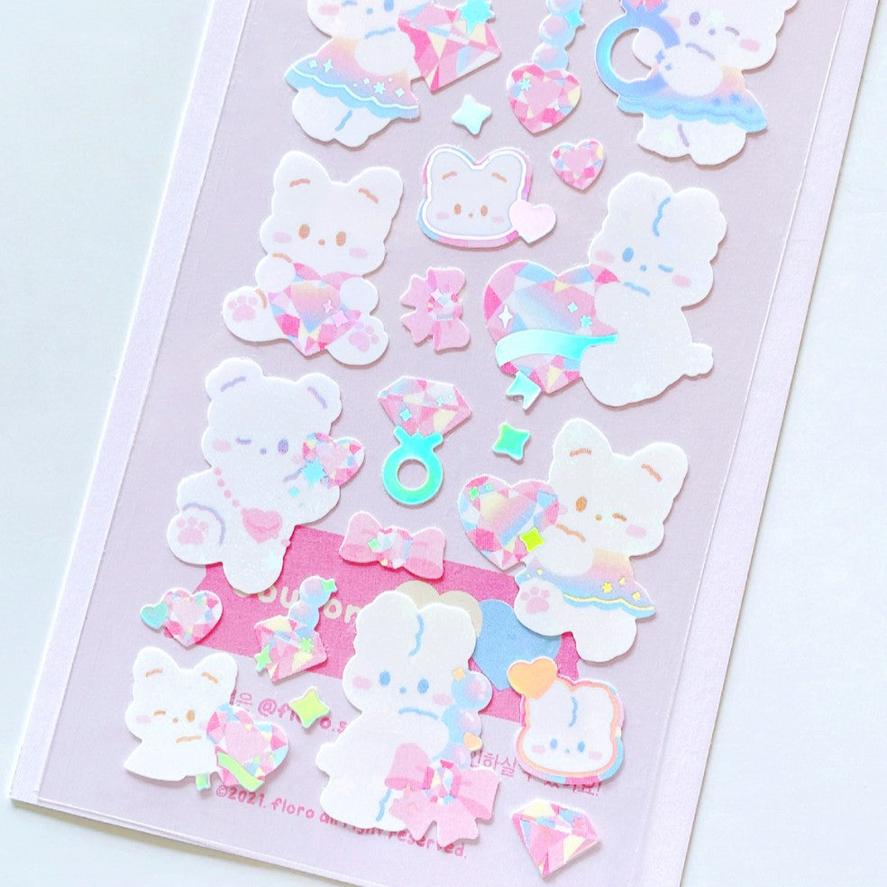 Floro Studio Bling Bling Babies Sticker