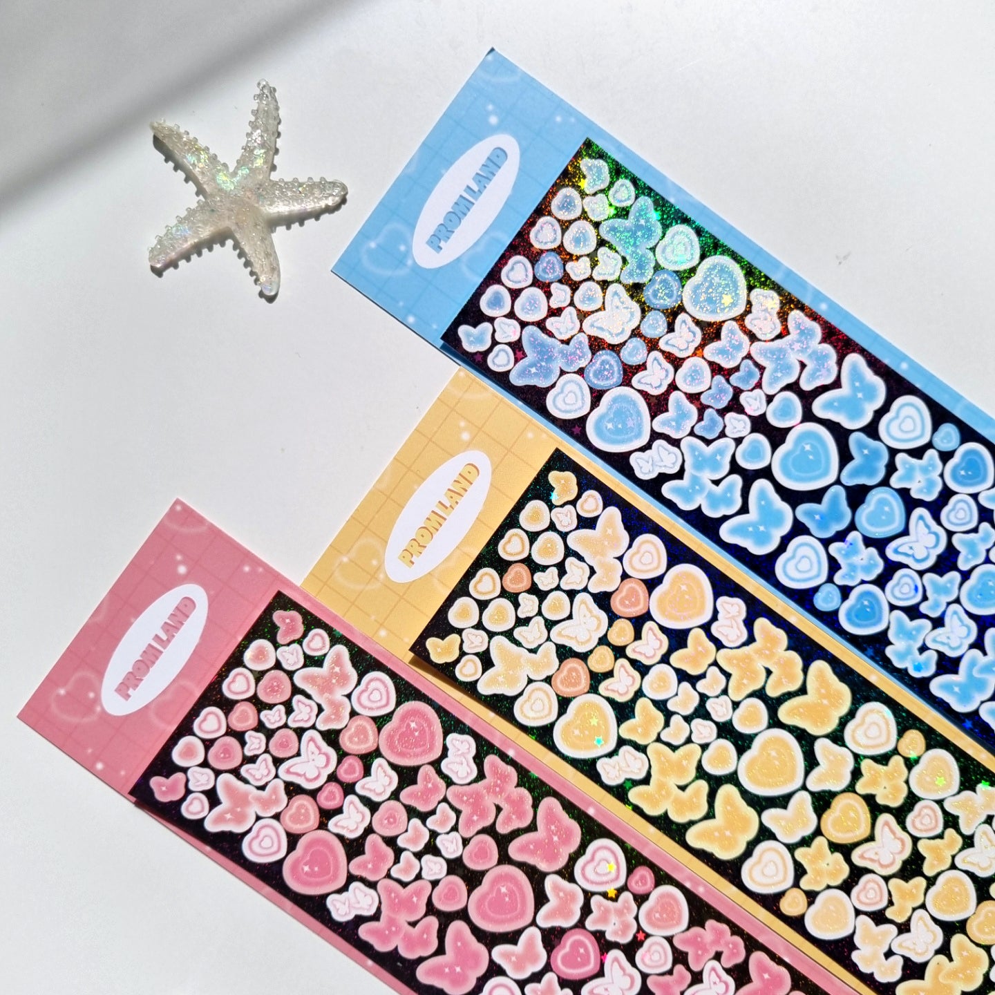 【特價Set】Promland Love Butterfly Sticker (6色)